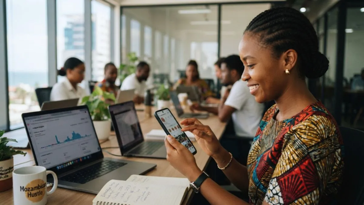 Como Pequenas Empresas em Moçambique Podem Crescer com o Instagram