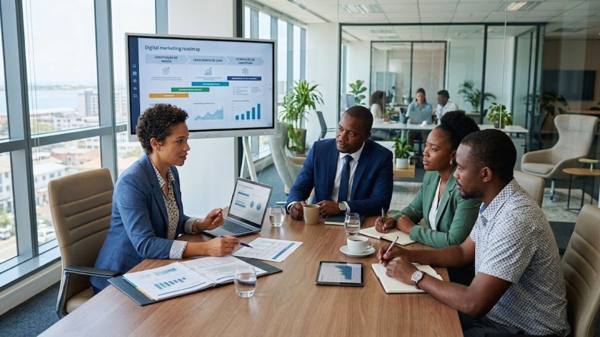 Uma presença digital começa pelo que a empresa precisa comunicar